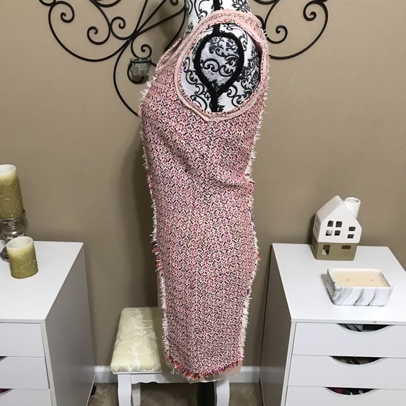 Mack & James Badgley Mischka Tweed Dress 2 - Picture 5 of 10